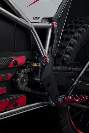 Электромотоцикл Mountain Leopard L1E E-XT 500 72V40Ah