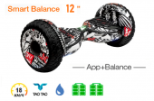 Гироскутер Smart Balance 12" OFF ROAD (с приложением и самобалансом) от магазина Futumag