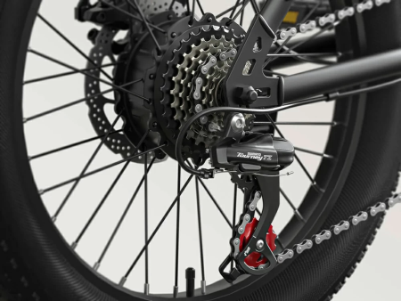 Электровелосипед QRONGE WATERFALL (4.0) черный