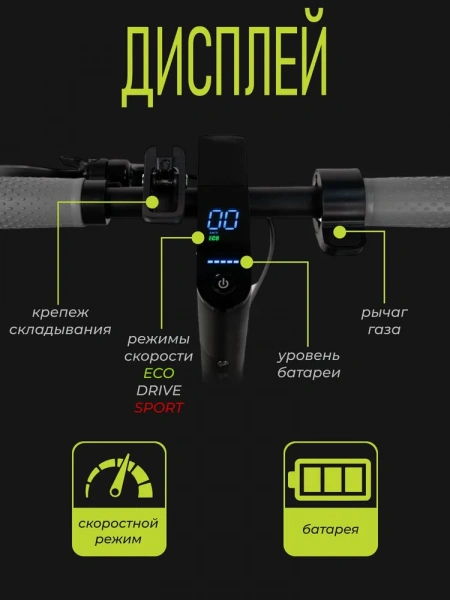 Электросамокат SAMIK M365 Lux