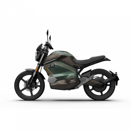 Электромотоцикл WHITE SIBERIA SUPER SOCO TC WANDERER Зеленый