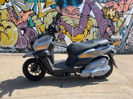 ЭЛЕКТРОСКУТЕР GT TANK Тур-Эндуро 30AH 72V серый