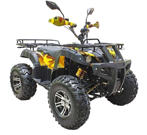 Квадроцикл GreenCamel Sahara AWD 4*4 (60V 2*2kW R10 alum Дифференциал) зеленый