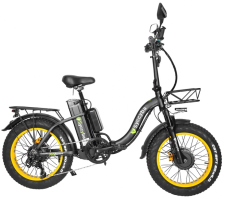 Электровелосипед SYCCYBA H2 (F11) DUAL YELLOW