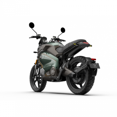 Электромотоцикл WHITE SIBERIA SUPER SOCO TC WANDERER Зеленый