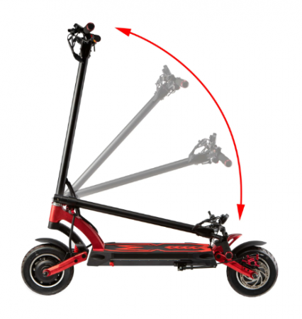 ЭЛЕКТРОСАМОКАТ KAABO MANTIS 10 LITE (UL) Red