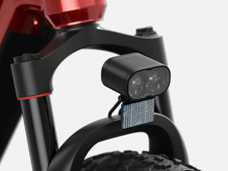 Электровелосипед PUCKIPUPPY CORGI красный