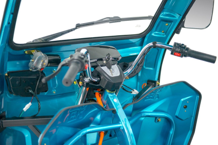 Грузовой электротрицикл Rutrike Глобус NEXT 1500 60V1200W синий