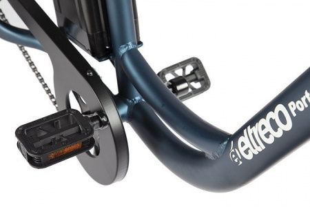 Трицикл Eltreco Porter Fat 500 серебристый