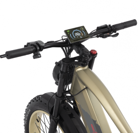 Электровелосипед Yokamura Dyna желтый