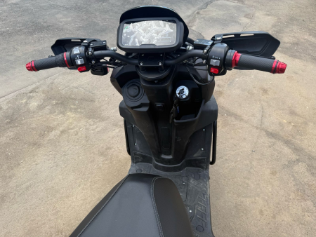 Электрический скутер Тур-Эндуро GT Tank 60AH 72V черный