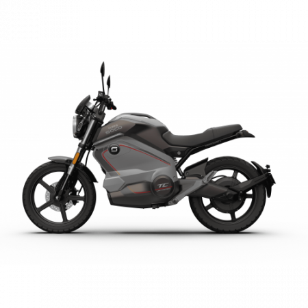 Электромотоцикл WHITE SIBERIA SUPER SOCO TC WANDERER Серый