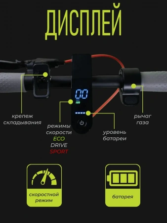 Электросамокат SAMIK M365 Pro