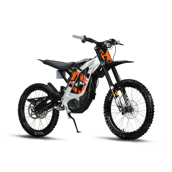 Электромотоцикл SUR-RON X Light bee 6000W 60V40AH (серебро)